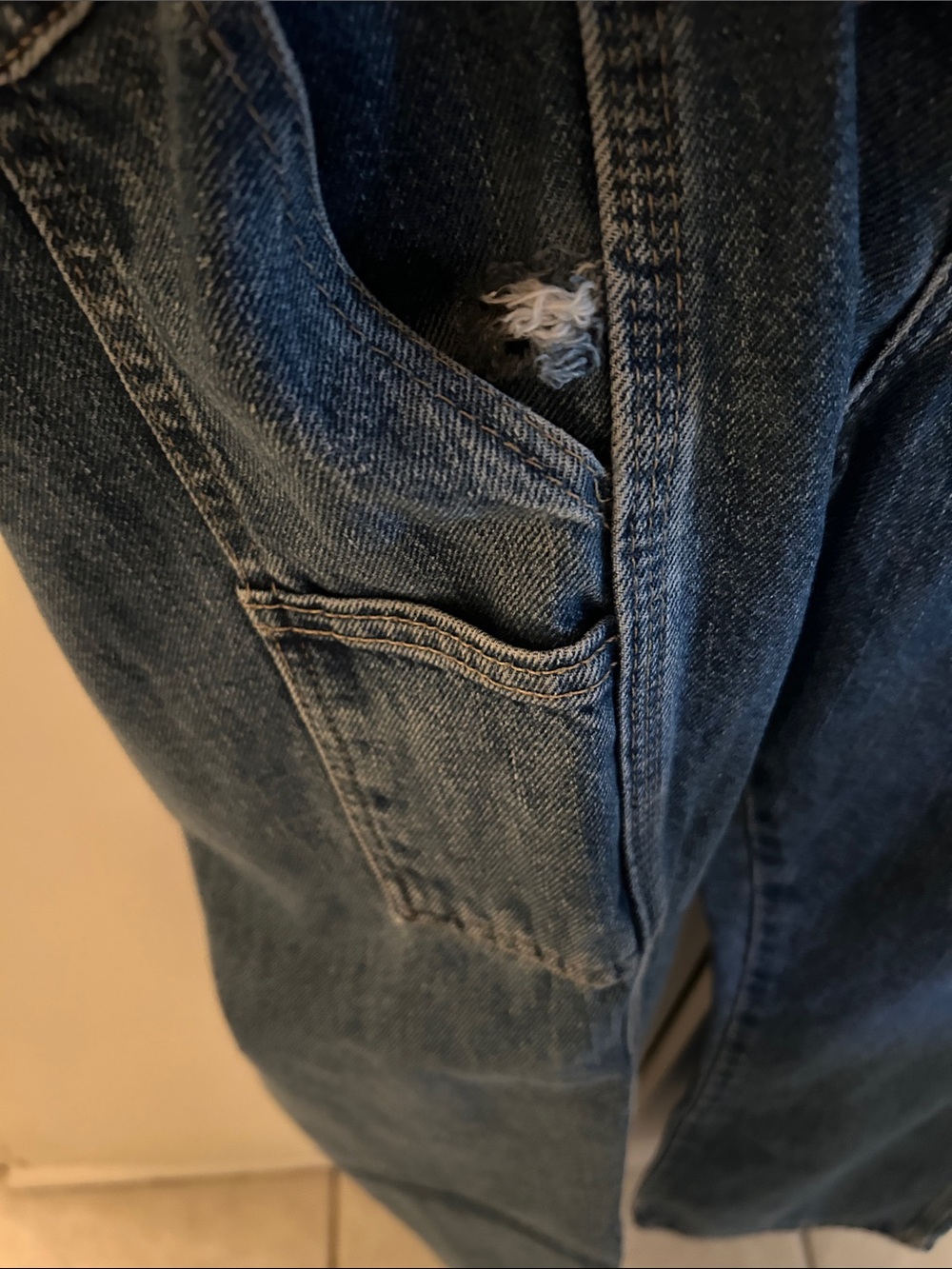 Dickies Classic Men's Blue Denim Jeans - Picture 2 of 3